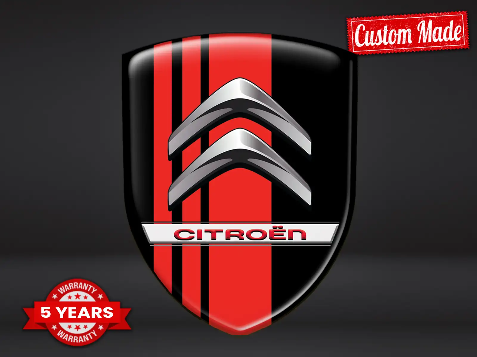 Citroen Adesivi Parabrezza Auto Max Resiliente Pro Look